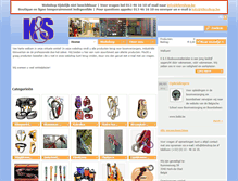 Tablet Screenshot of klimshop.be